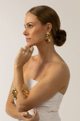 Boucle d'oreille Fleur