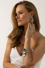 Boucle d'oreille Fleur