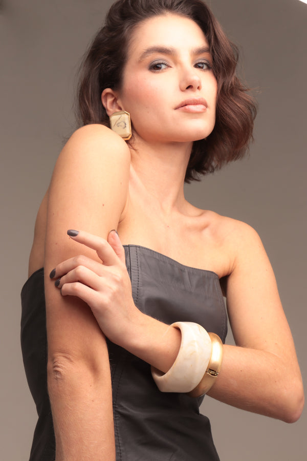 Bracelete Marbre Maxi