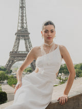 Colar Voile Branco